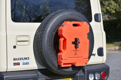 プロト、クロカン4WD背面タイヤ用「ROTOPAX取付ベース&スライド