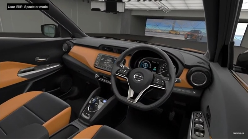 タンカラー×ブラック