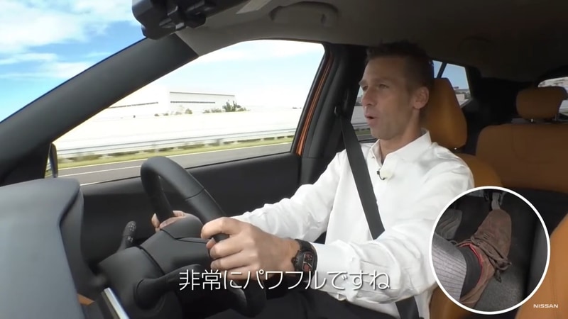 日産のモータースポーツ活動において、さまざまな功績を残しているミハエル・クルム選手