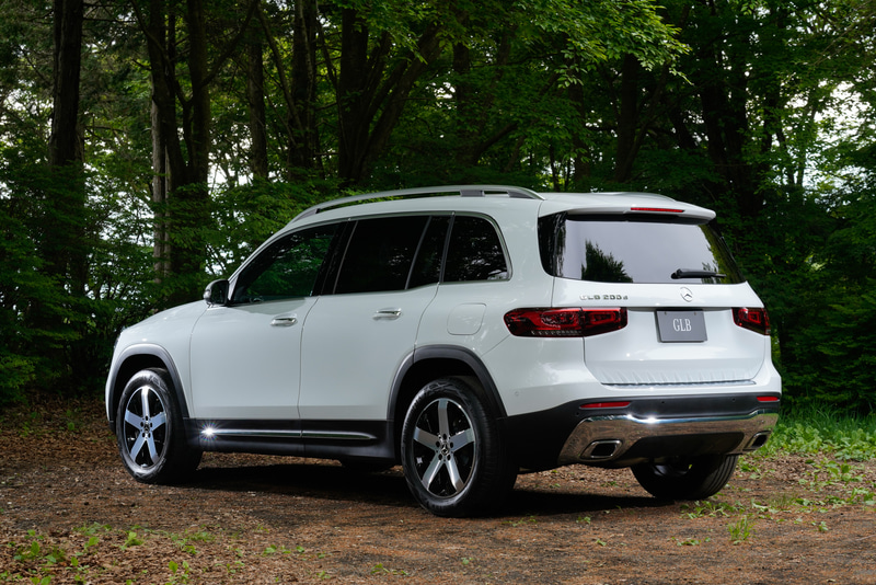 2.0リッターディーゼルモデルの「GLB 200 d」