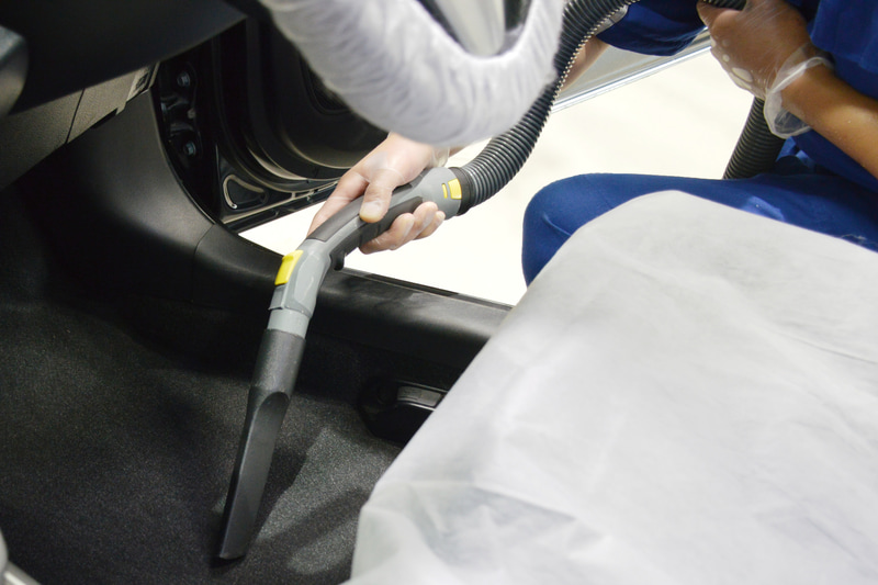 一時提供を中止していた「車内清掃」に「除菌」が加わってメニューに復活