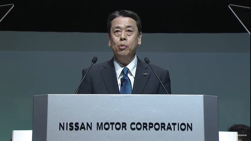 登壇した社長兼CEOの内田誠氏