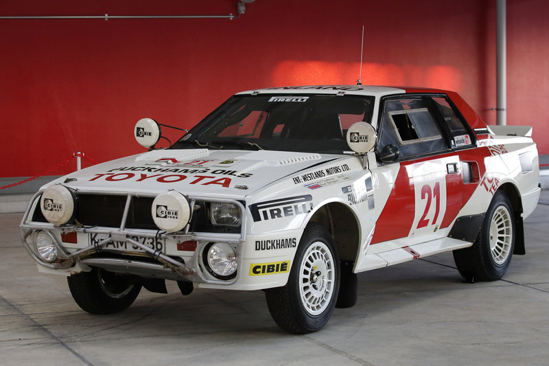 TA64型 セリカ ツインカムターボ 1985年サファリラリー優勝車。現在トヨタが所有していますので、イベントなどで見かけた人も多いと思います