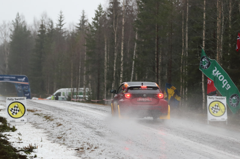 WRCラリースウェーデンで0カーをつとめたGRヤリス