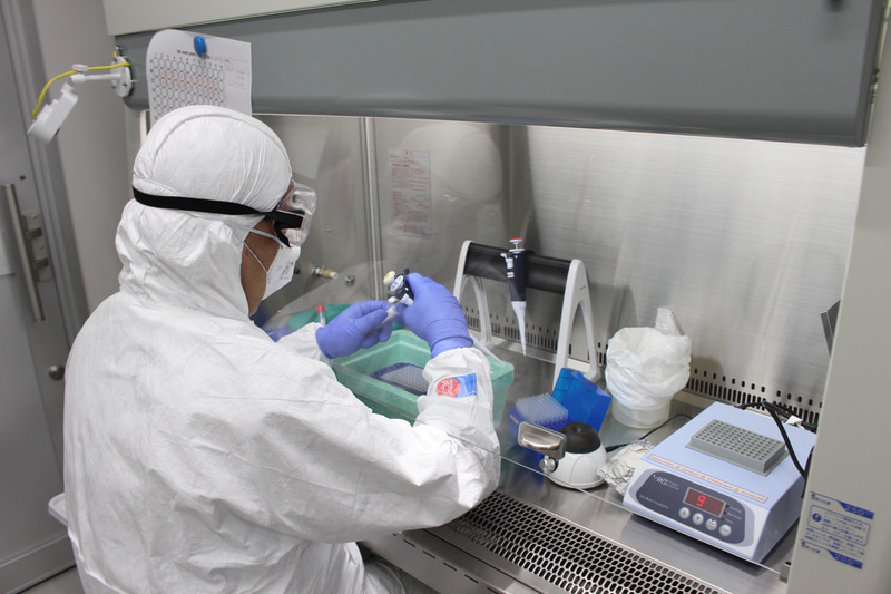 島津テクノリサーチの新設検査室