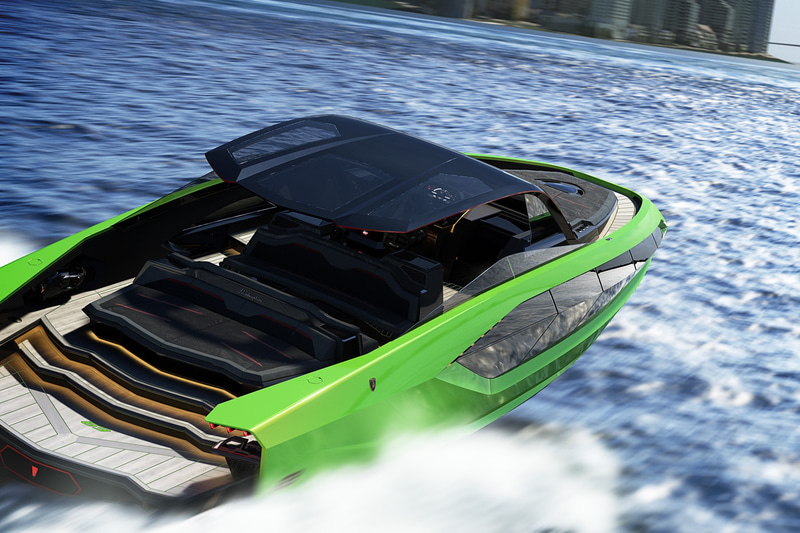 モーターヨット「Tecnomar for Lamborghini 63」