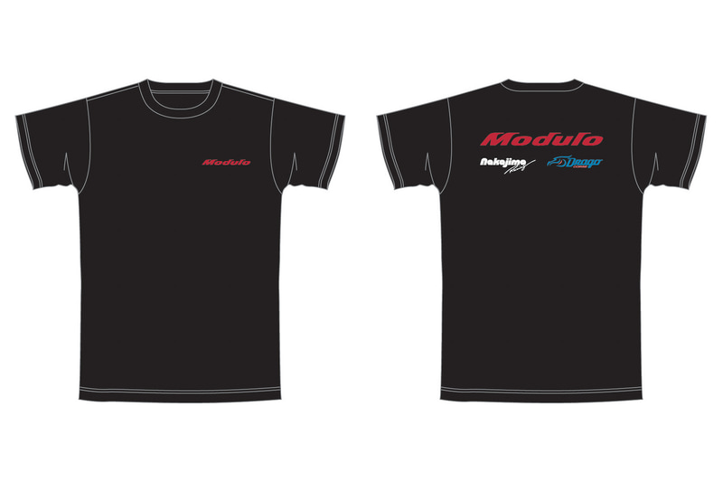 Tシャツやパーカー、キャップ、タオル、キーホルダーなど「Moduloモータースポーツ応援グッズ」を公式オンラインストアで販売