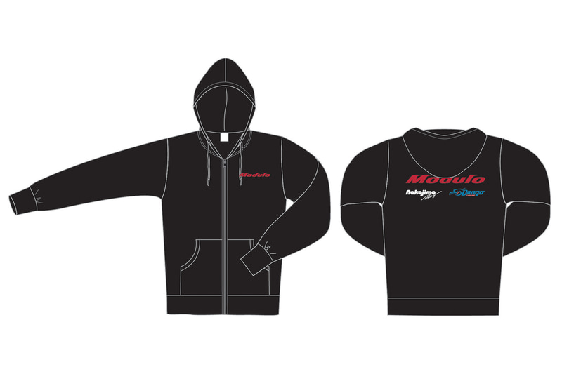 34＆64号車 Modulo パーカー（サイズ展開：S～XXL）：5000円