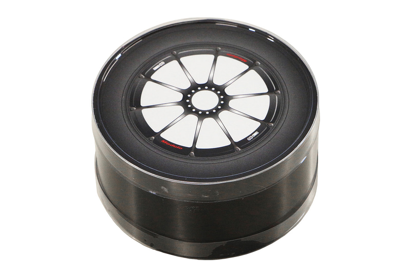 Modulo ホイールケース入りタオル：500円