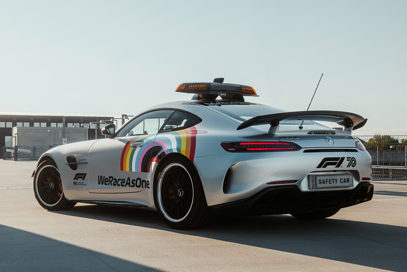 F1 2020年シーズンのセーフティカーとして使われる「メルセデスAMG GT R」