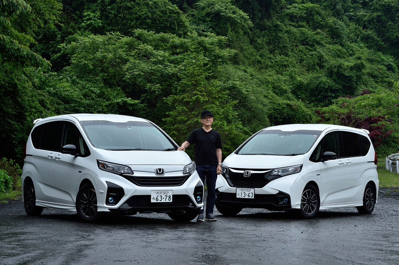 5月29日にマイナーチェンジして発売した「フリード Modulo X」。新旧でどこが変わったのか、モータージャーナリストの日下部保雄氏がその実力を試した