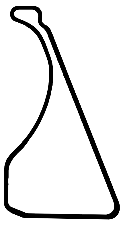 外周のコースレイアウト。コース長は1.8km