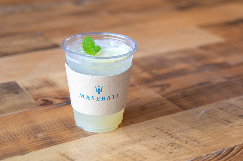 シチリア産レモンを使ったオリジナルレモネード「リモナータ・マセラティ」