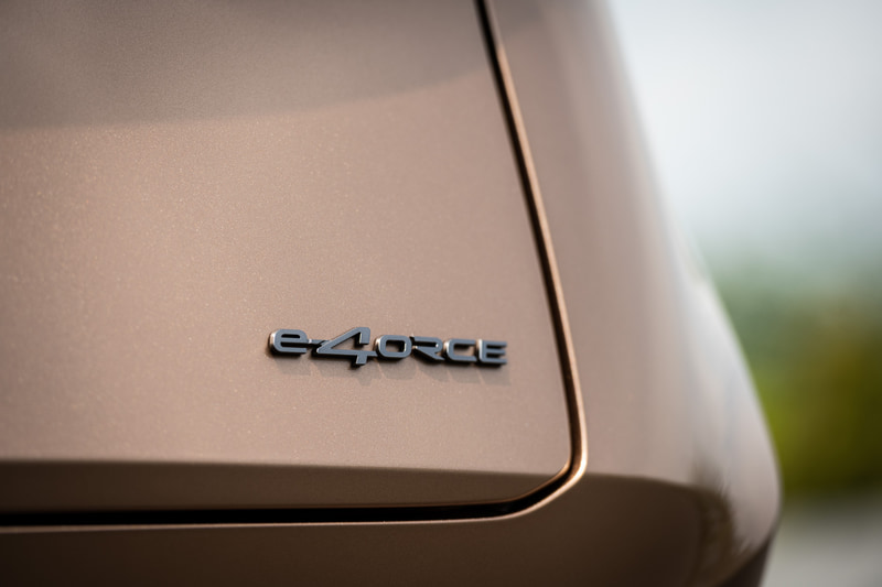 新型アリアのボディサイズは4595×1850×1655mm（全長×全幅×全高）、ホイールベースは2775mm。外装色はメインカラーの「暁（あかつき）」と呼ばれるカッパー（銅）とブラックの2トーンカラー