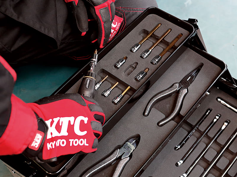 コンパクトさと信頼性を両立する差込角6.3sq.のツールセット