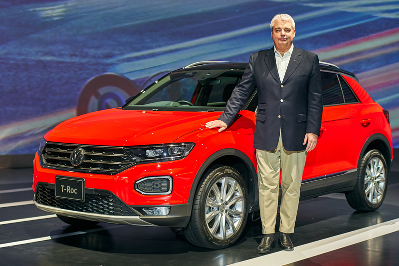 クロスオーバーSUV新型「T-Roc」のデジタルプレスカンファレンスを開催