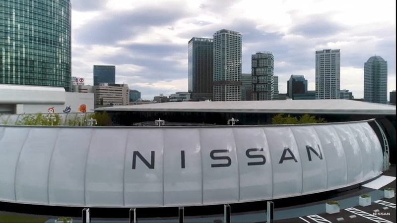 発表会が行なわれた日産パビリオンは8月1日より一般公開