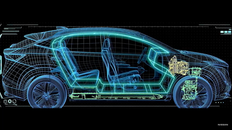 モーターとバッテリーがコンパクトになり室内空間を広くできた