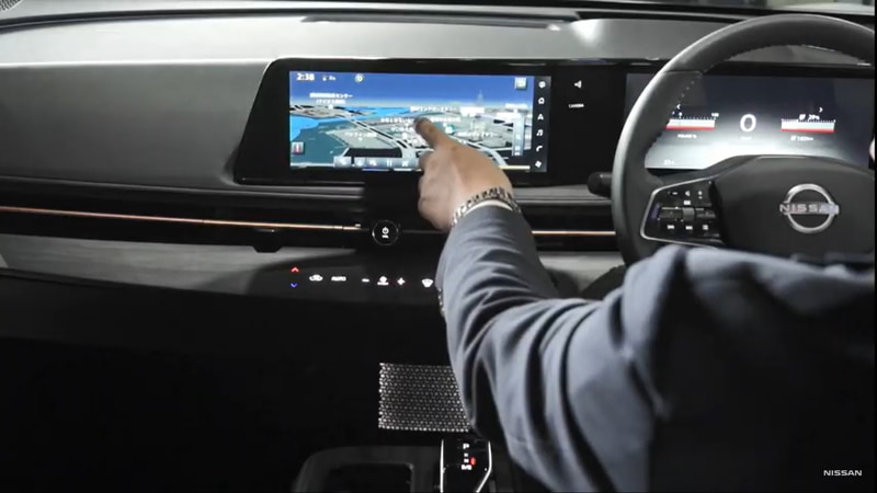 見たい情報を見たい場所における大型ディスプレイ