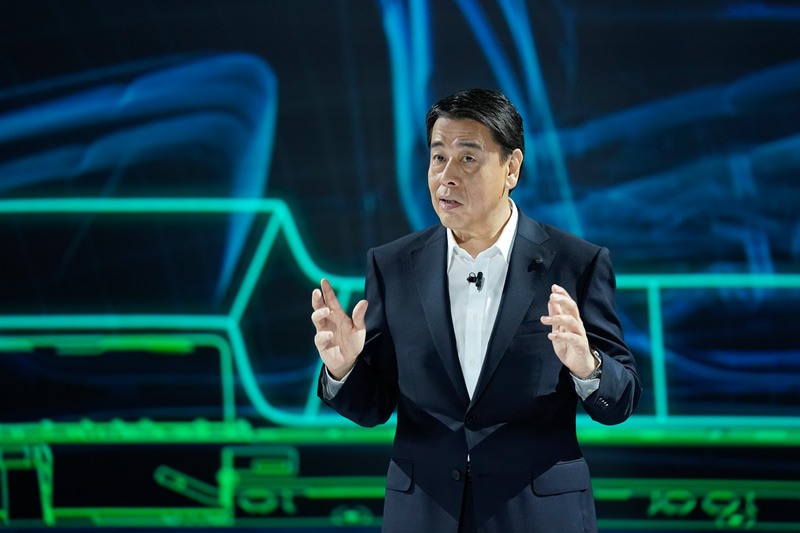 代表執行役社長兼最高経営責任者の内田誠氏