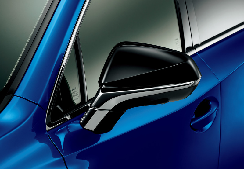 ドアミラー（ブラック塗装）＆ドアミラー足下照明（特別仕様車専用）