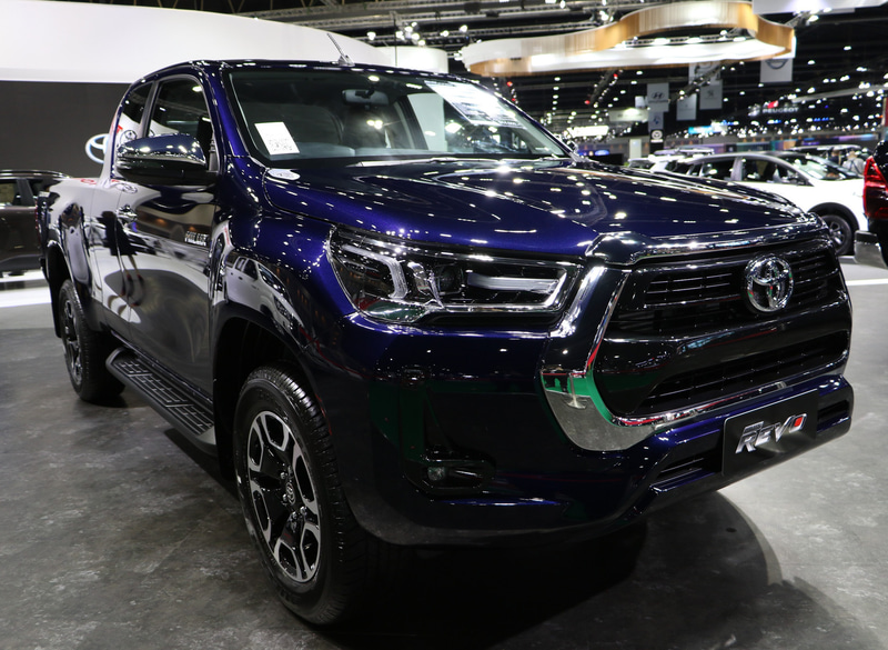 トヨタブースの出展車両