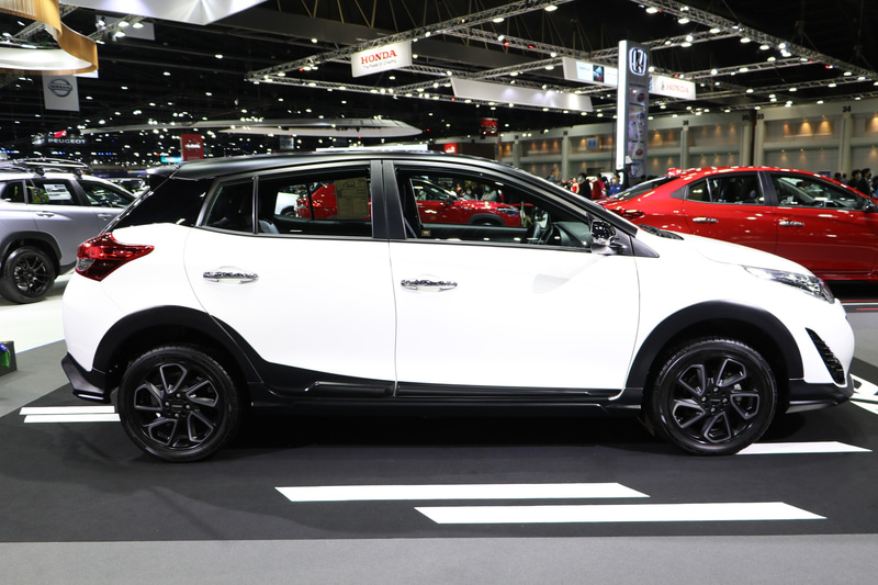 トヨタブースの出展車両