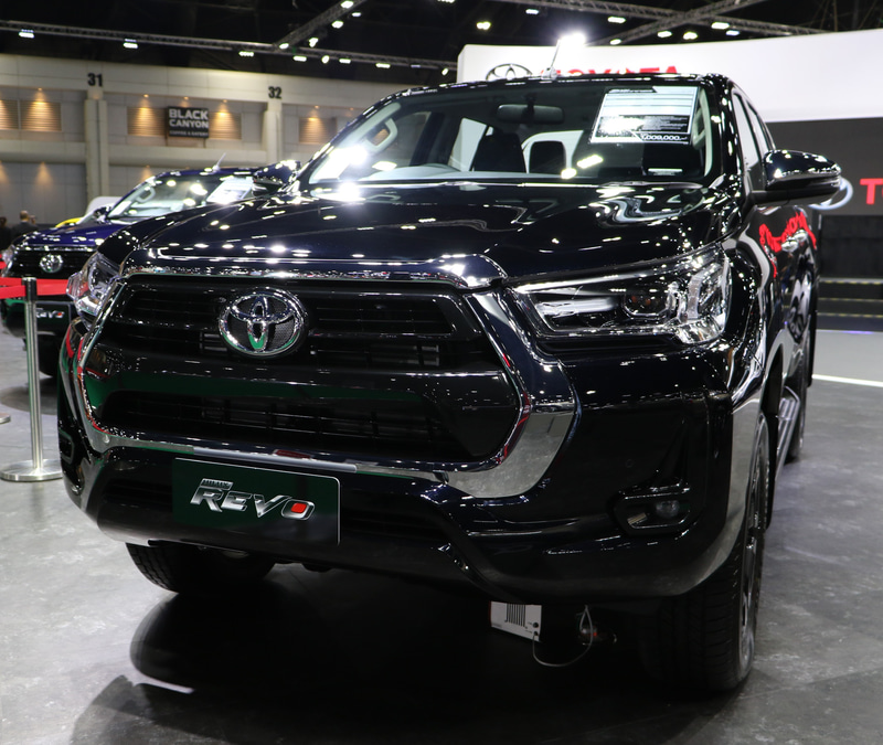 トヨタブースの出展車両