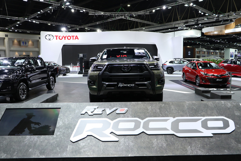 トヨタブースの出展車両