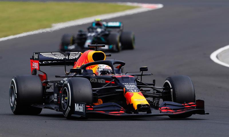 F1第3戦、今シーズン最上位の2位を獲得したレッドブル・ホンダのエース フェルスタッペン選手（c）Getty Images / Red Bull Content Pool