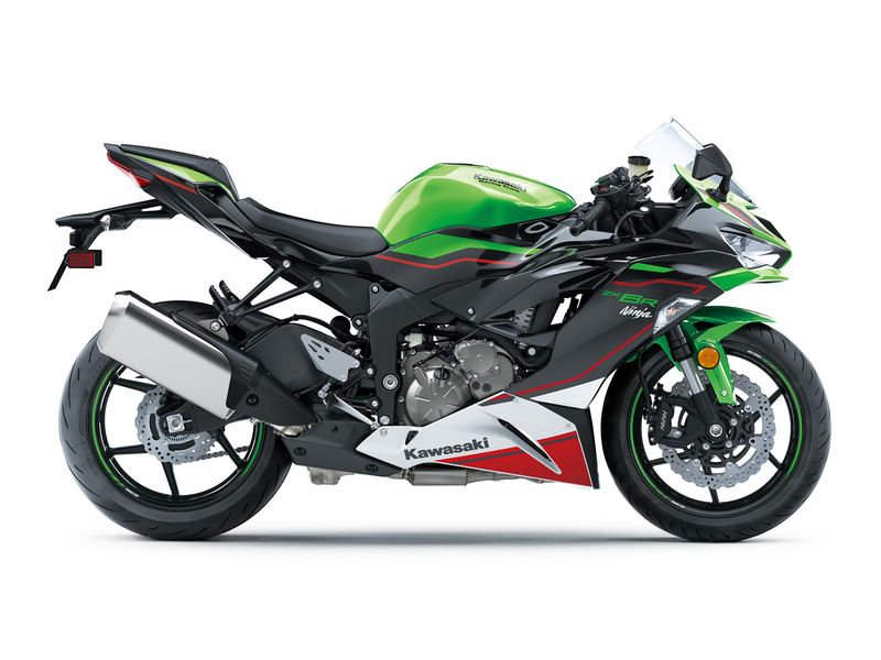 Ninja ZX-6R KRT EDITIONのボディカラーはライムグリーン×エボニー