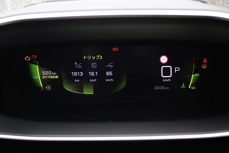 1900km走行後のオドメーター