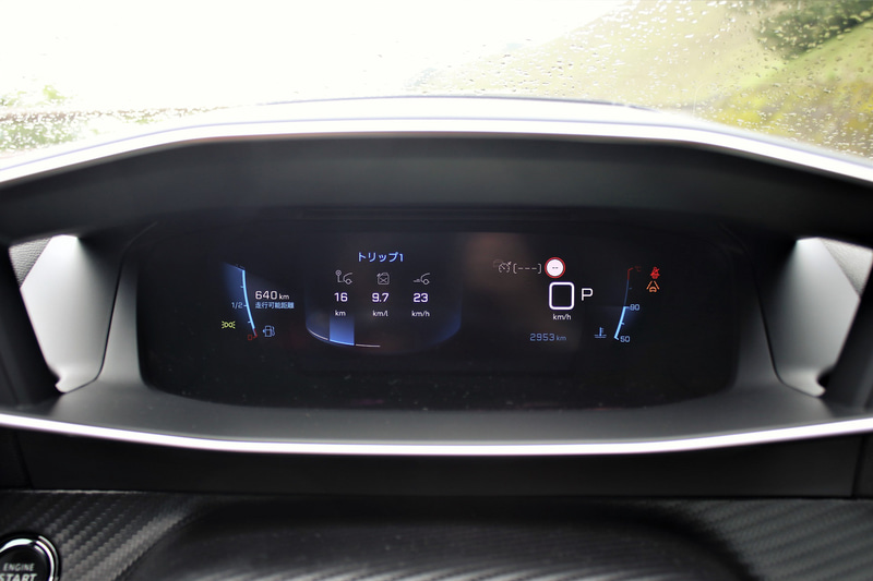 3Dデジタルヘッドアップインストルメントパネル