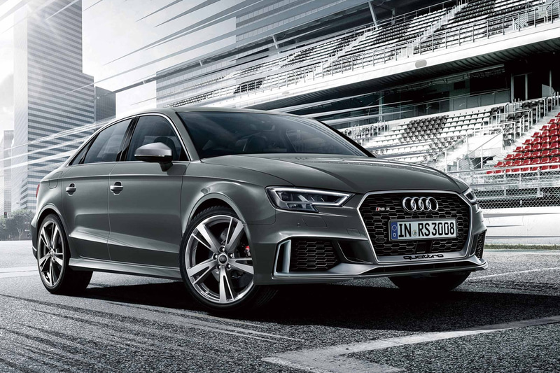 レーシングカー「RS 3 LMS」のベースモデルでもあるRS 3 セダン