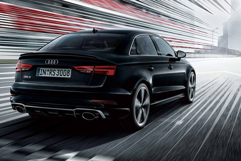 レーシングカー「RS 3 LMS」のベースモデルでもあるRS 3 セダン