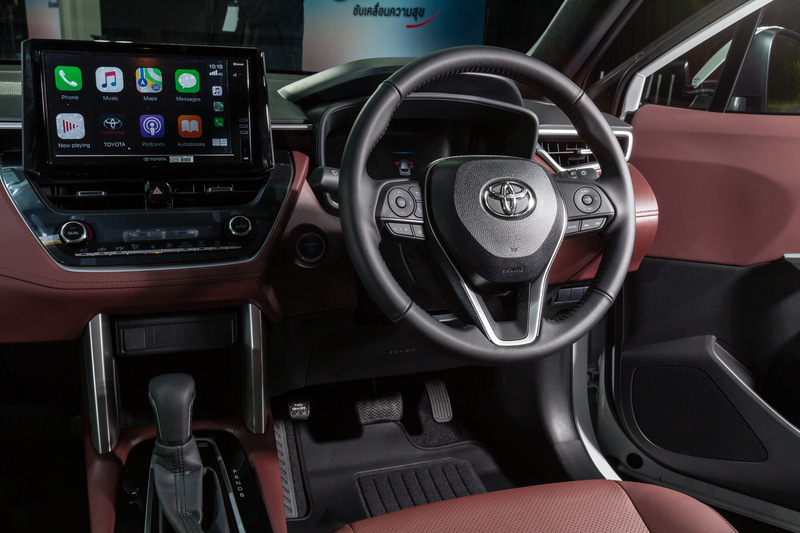 新型カローラ クロスのインテリア