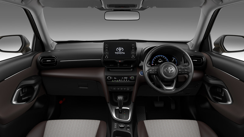 ヤリスクロスのインテリア