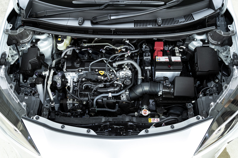 1.5リッター直列3気筒エンジンを核としたハイブリッドシステムを搭載
