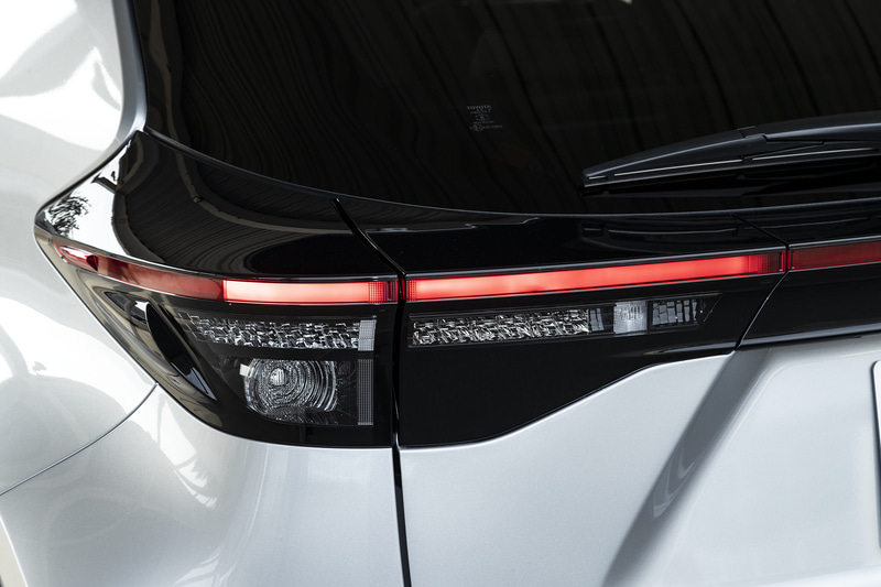 リアコンビランプの点灯パターン。ポジション時