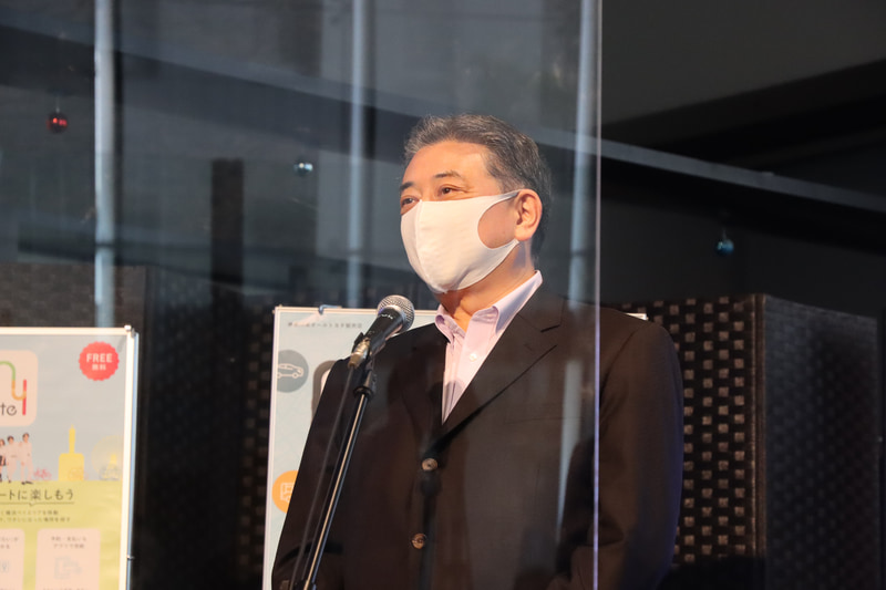 マイルートを紹介する上野健彦氏