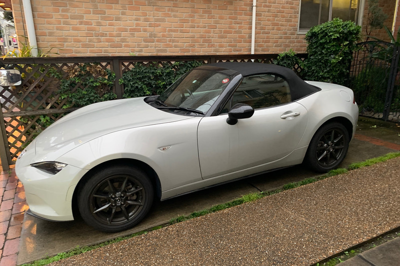 日常的に使っている「ND型ロードスター」。なんだかんだ気に入ってます