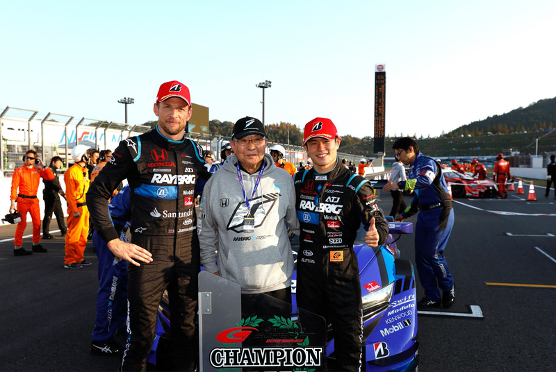 2018年 SUPER GTチャンピオン獲得