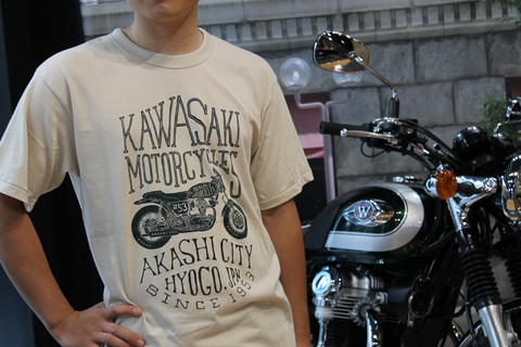 カワサキの新作忍者Tシャツ「カワサキ デザインTシャツ（忍者