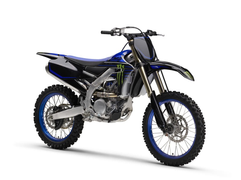 受注期間限定カラーのYZ250F Monster Energy Yamaha Racing Edition