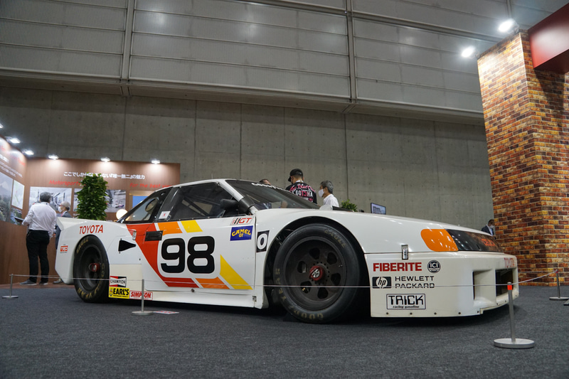 トヨタ セリカ IMSA GTOシリーズ最終戦優勝車（展示車両の生産年1988年）