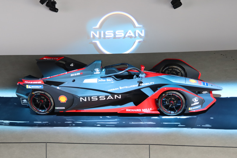 フォーミュラEの展示