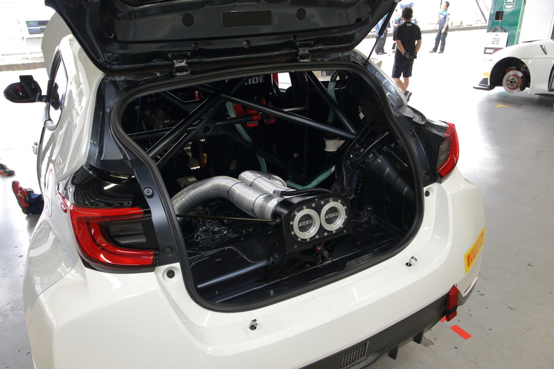 GRヤリスの各部写真