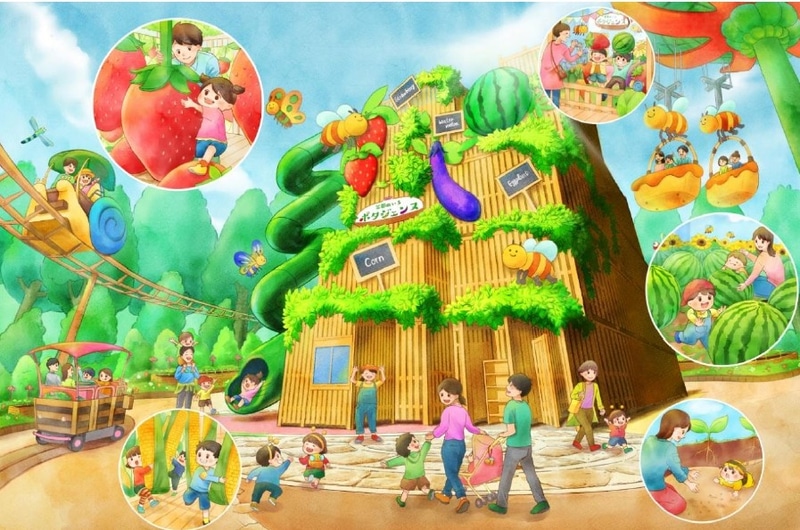 新アトラクション「ポタジェンヌ」イメージ画像