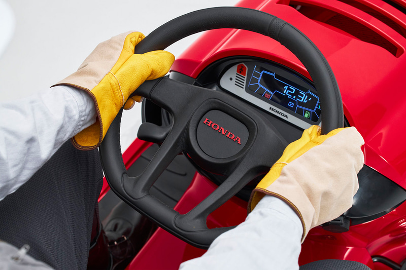 ハンドルのグリップ径を拡大した「大径ハンドル」を採用