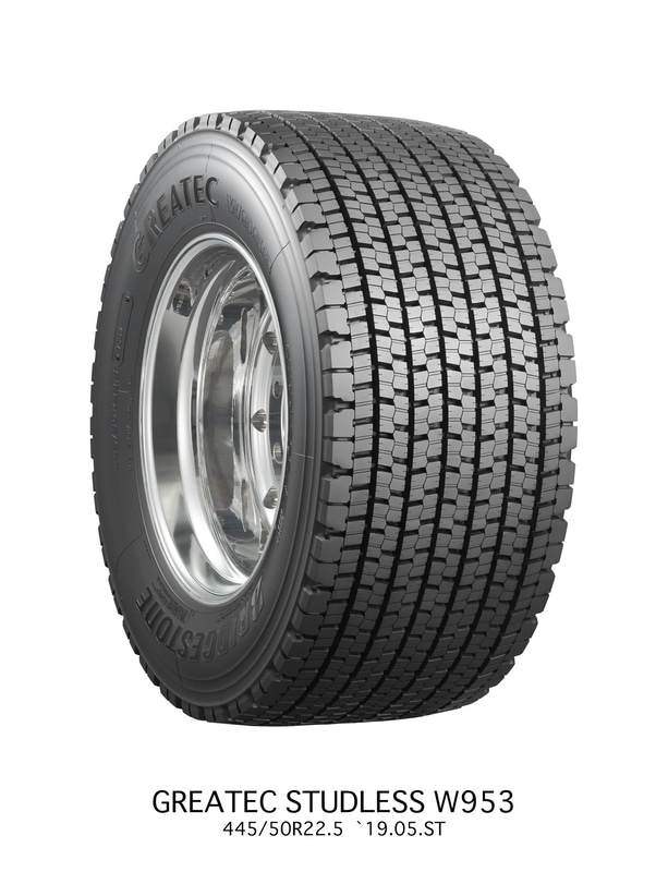 超偏平シングルスタッドレスタイヤ「GREATEC W953」